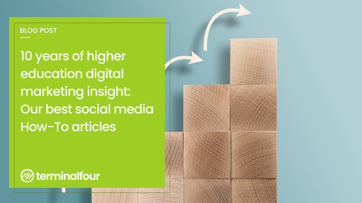 This week, we run through our top 10 how-to guides over the last decade in digital marketing in higher education. We cover strategies like omnichannel marketing, A/B testing, and influencer campaigns, with actionable insights to help universities enhance student engagement, recruitment, and content 