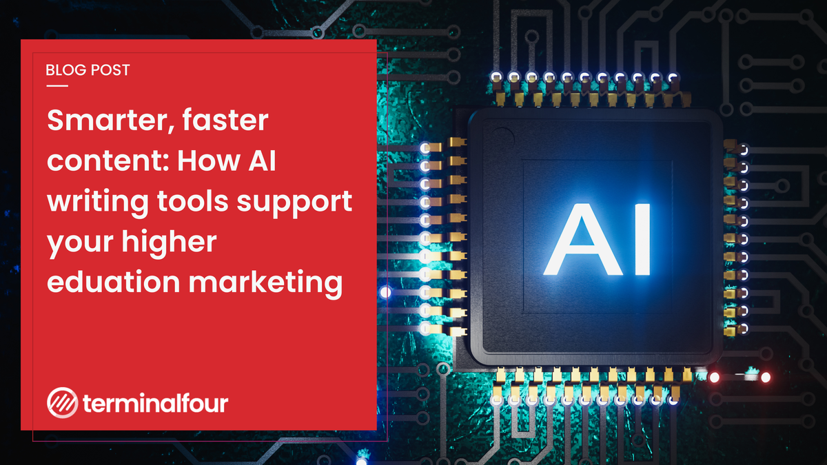 AI-writing assistants have proven themselves as valuable tools in HE marketers’ toolkit. Higher ed marketers can now create content faster than ever by blending technology's speed with human creativity and authenticity. 