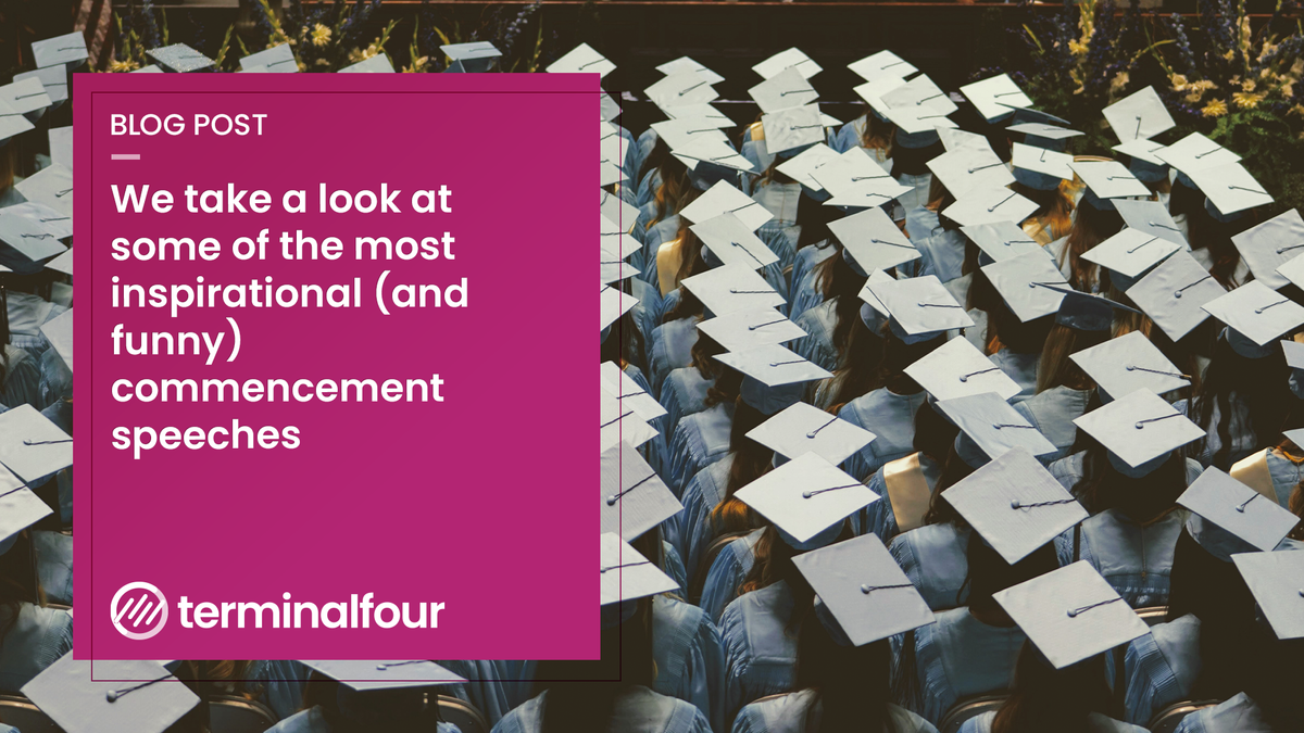 We take a look at some of the most inspirational (and funny) commencement speeches