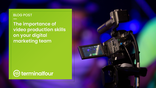Now we are trying to get as many different types of content out of the one story, team video skills are becoming critical.