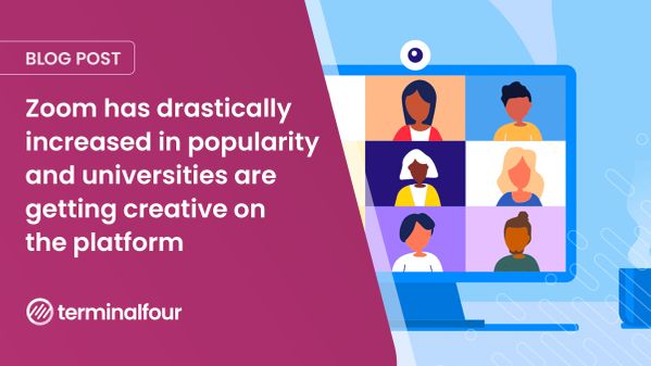 Zoom has drastically increased in popularity and Universities are getting creative on the platform.