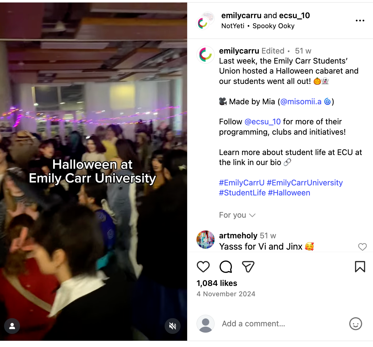 Marketing Halloween at higher education