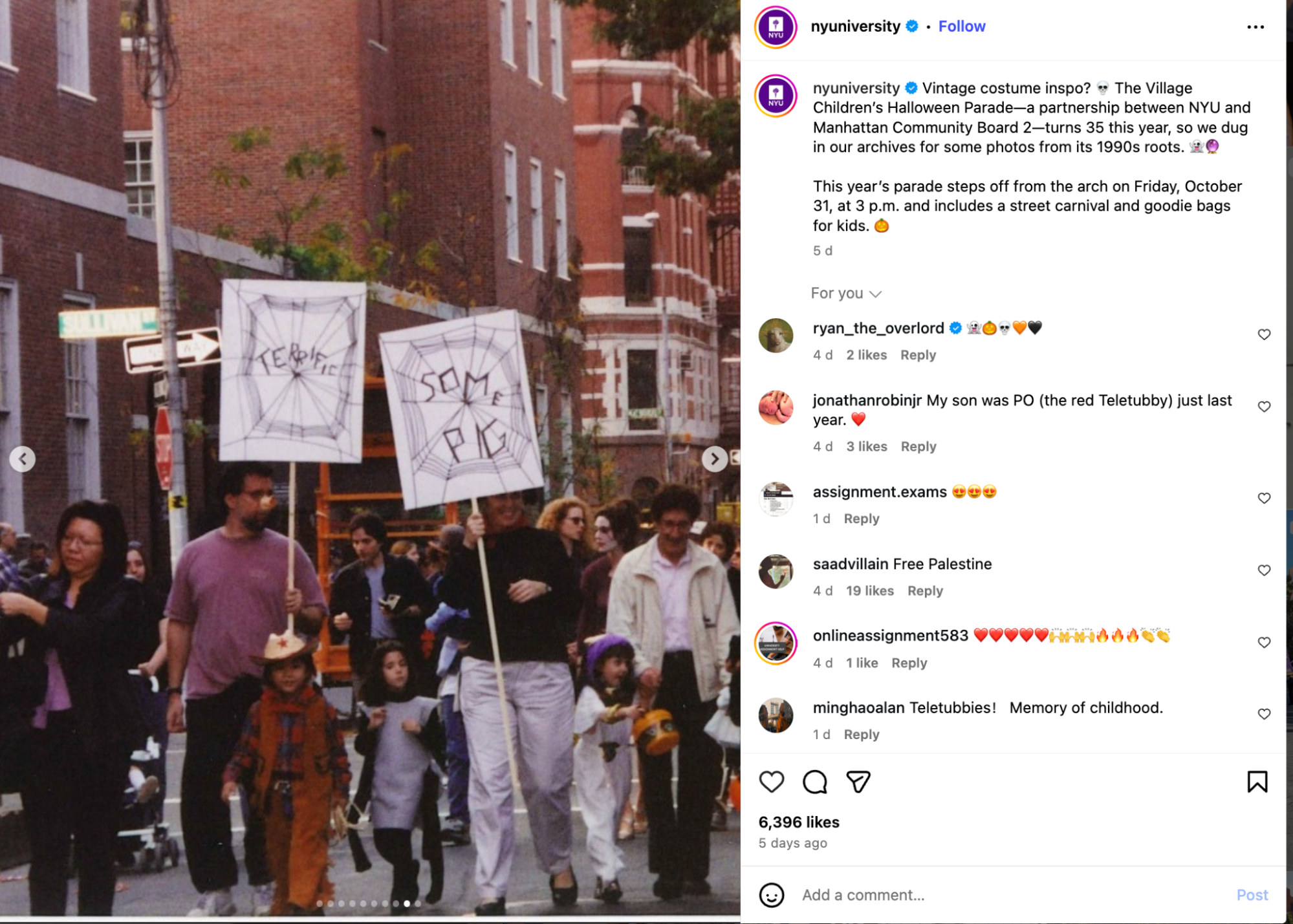 Marketing Halloween at higher education