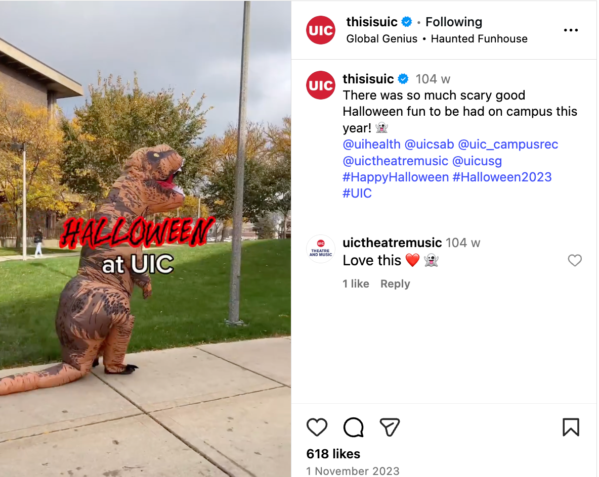 Marketing Halloween at higher education