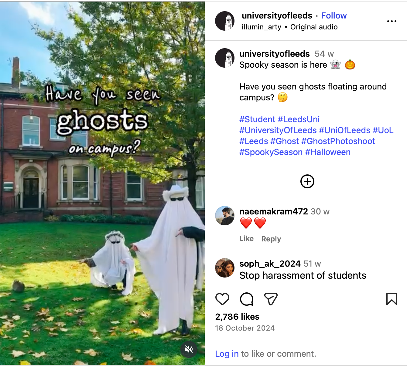 Marketing Halloween at higher education