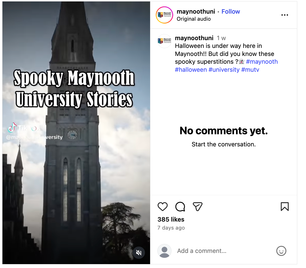 Marketing Halloween at higher education