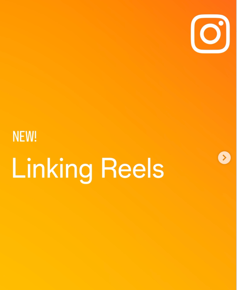 linking reels in instagram